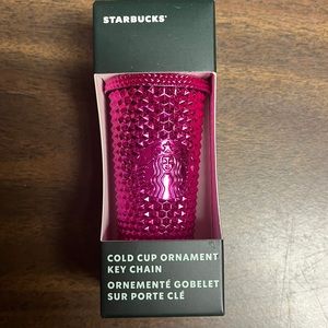 Starbucks Cold Cup Keychain Ornament UNDAMAGED